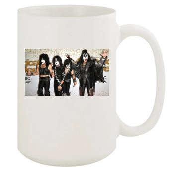 KISS 15oz White Mug