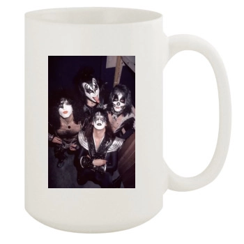 KISS 15oz White Mug