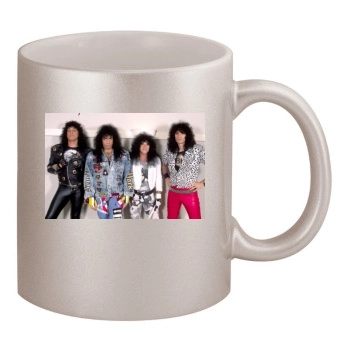 KISS 11oz Metallic Silver Mug