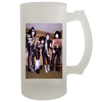 KISS 16oz Frosted Beer Stein