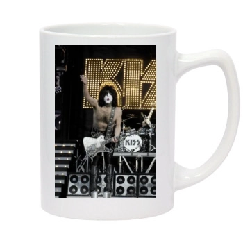 KISS 14oz White Statesman Mug