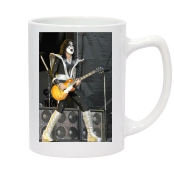 KISS 14oz White Statesman Mug