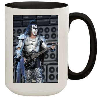 KISS 15oz Colored Inner & Handle Mug