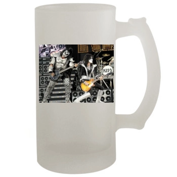 KISS 16oz Frosted Beer Stein