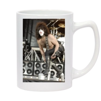 KISS 14oz White Statesman Mug