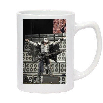 KISS 14oz White Statesman Mug