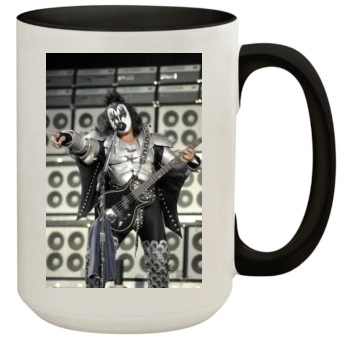 KISS 15oz Colored Inner & Handle Mug