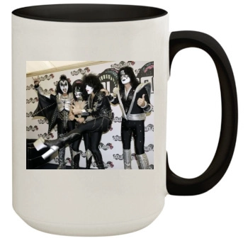 KISS 15oz Colored Inner & Handle Mug