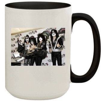 KISS 15oz Colored Inner & Handle Mug