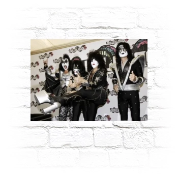 KISS Metal Wall Art