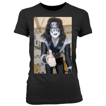 KISS Women's Junior Cut Crewneck T-Shirt