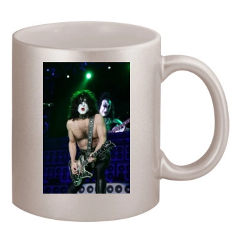 KISS 11oz Metallic Silver Mug