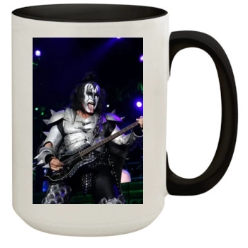 KISS 15oz Colored Inner & Handle Mug