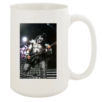 KISS 15oz White Mug