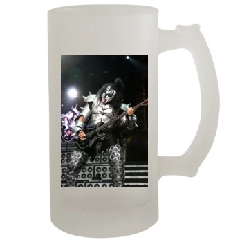 KISS 16oz Frosted Beer Stein