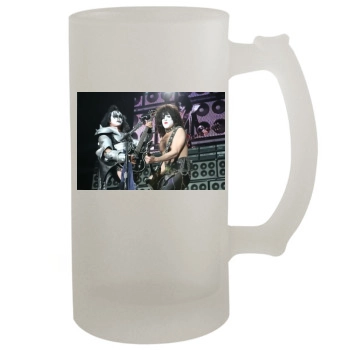 KISS 16oz Frosted Beer Stein