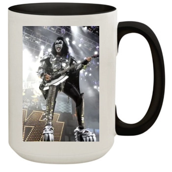 KISS 15oz Colored Inner & Handle Mug