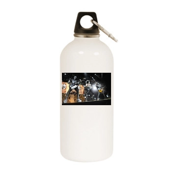 KISS White Water Bottle With Carabiner