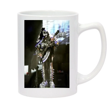 KISS 14oz White Statesman Mug