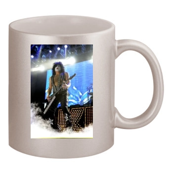 KISS 11oz Metallic Silver Mug