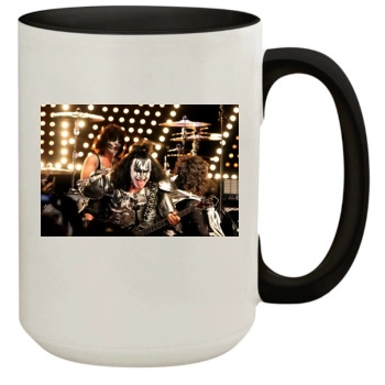 KISS 15oz Colored Inner & Handle Mug