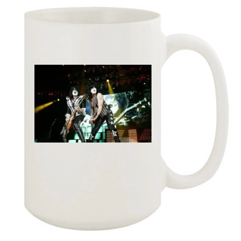 KISS 15oz White Mug