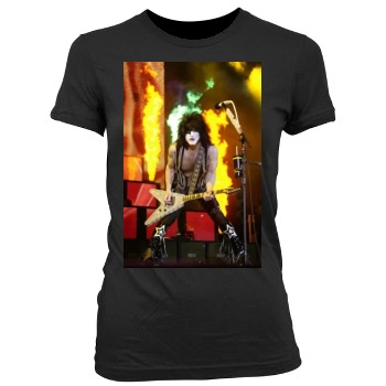 KISS Women's Junior Cut Crewneck T-Shirt