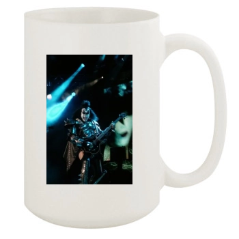 KISS 15oz White Mug