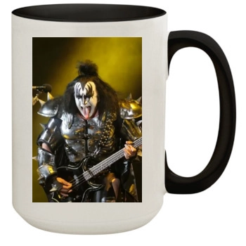 KISS 15oz Colored Inner & Handle Mug