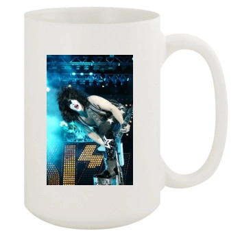 KISS 15oz White Mug