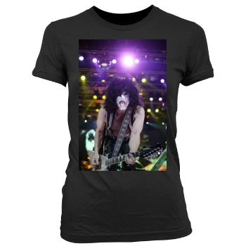 KISS Women's Junior Cut Crewneck T-Shirt