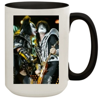 KISS 15oz Colored Inner & Handle Mug