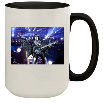 KISS 15oz Colored Inner & Handle Mug