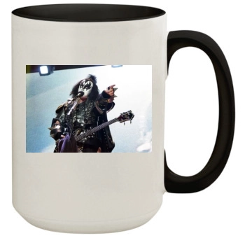 KISS 15oz Colored Inner & Handle Mug