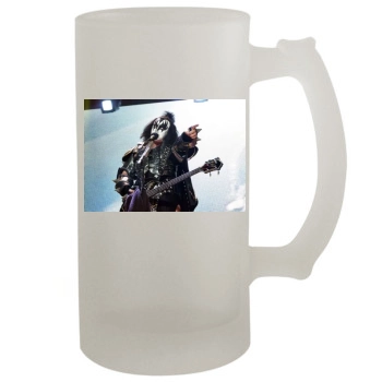 KISS 16oz Frosted Beer Stein