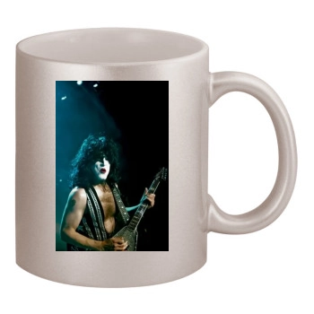 KISS 11oz Metallic Silver Mug