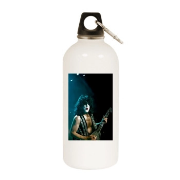 KISS White Water Bottle With Carabiner