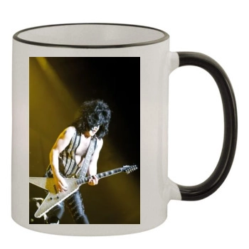 KISS 11oz Colored Rim & Handle Mug