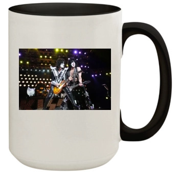 KISS 15oz Colored Inner & Handle Mug