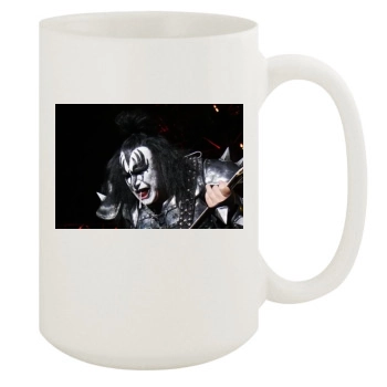 KISS 15oz White Mug