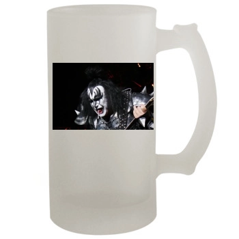 KISS 16oz Frosted Beer Stein