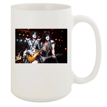 KISS 15oz White Mug