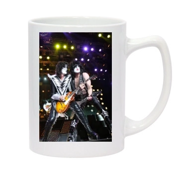 KISS 14oz White Statesman Mug