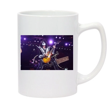 KISS 14oz White Statesman Mug