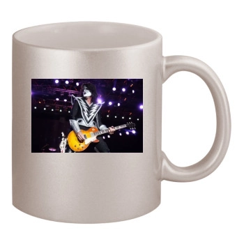 KISS 11oz Metallic Silver Mug