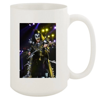 KISS 15oz White Mug