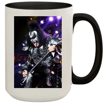 KISS 15oz Colored Inner & Handle Mug