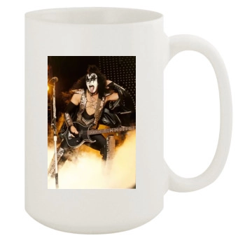 KISS 15oz White Mug