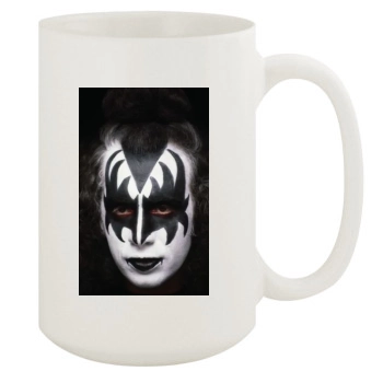 KISS 15oz White Mug