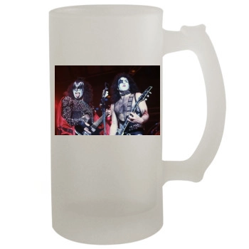 KISS 16oz Frosted Beer Stein